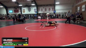 220 lbs Semifinal - Asher Smith, Cedar Rapids Kennedy vs Joel Greiner, Prairie City Monroe