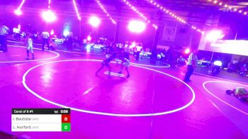 65 lbs Consi Of 8 #1 - Isaac Bautista, Garden City Wrestling Club vs L.c. Hurford, Juggernaut WC