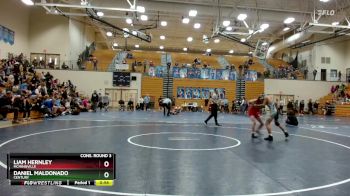 138 lbs Cons. Round 3 - Daniel Maldonado, Century vs Liam Hernley, McMinnville