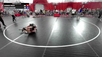 138 lbs Cons. Sub-rd Of 16 - Samson Timlin, Askren Wrestling Academy vs Logan Conover, IZZY Style Wrestling