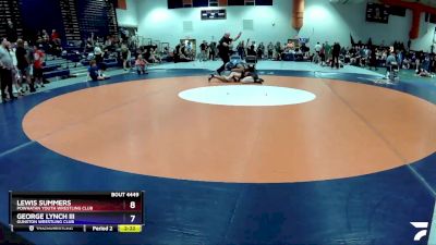 138 lbs Cons. Semi - Lewis Summers, Powhatan Youth Wrestling Club vs George Lynch III, Gunston Wrestling Club