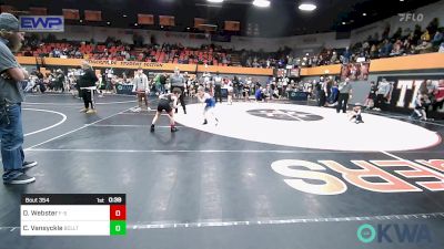 66 lbs Final - Dylan Webster, F-5 Grappling vs Cooper Vansyckle, Bridge Creek Youth Wrestling