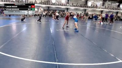 Elite 133 lbs Champ. Round 1 - Ethan Monson, Wisconsin-Platteville vs Jakob Regan, Coe