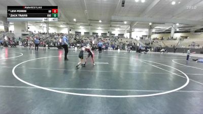 80 lbs Champ. Round 1 - Zack Travis, Rabbit Wrestling Club vs Levi Perrin, Halls Wrestling