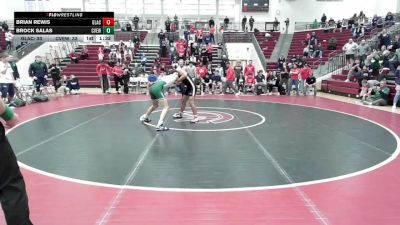 132 lbs 1st & 3rd (16 Team) - Brock Salas, Creekview vs Brian Rewis, Glynn Academy