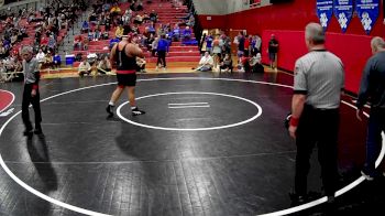 285 lbs 7th Place Match - D`Angelo Hamilton, Fox Chapel Area Hs vs David Peters, Greensburg Salem Hs