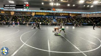 215 lbs Champ. Round 2 - Ashten Holmes, Iowa City, West vs Meric Hagarty, Waverly-Shell Rock