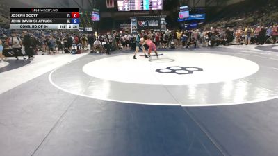 138 lbs Cons. Rd Of 64 - Joseph Scott, Florida vs John David Shattuck, Alabama