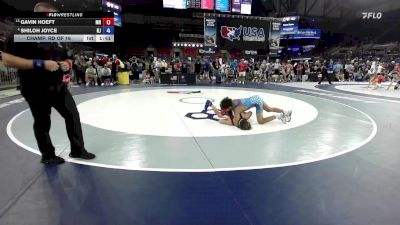 100 lbs Champ. Rd Of 16 - Gavin Hoeft, MN vs Shiloh Joyce, NJ