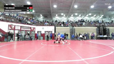 175 lbs Cons. Round 3 - Ira Muller, Mount Vernon vs Logan Gamulkiewicz, Carroll High School