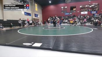 180 lbs Cons. Round 3 - Dazi Thatcher, Southern Virginia vs Gemma Templeman, Emmanuel University