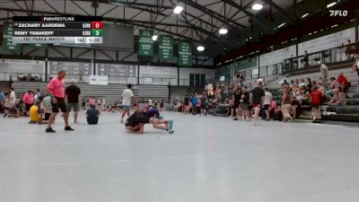 144-146 lbs 1st Place Match - Zachary Aardema, Fruitport vs Remy Yanakeff, Kodiak Attack