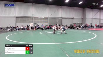 75 lbs Rr Rnd 3 - Tristen Dyess, Northern Colorado 14U vs Cooper Price, MOJO 14u