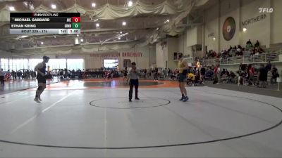174 lbs Cons. Round 4 - Ethan Kring, Greensboro vs Michael Gabbard, Averett