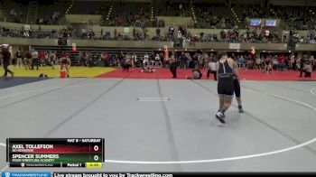 95 lbs Round 2 - Axel Tollefson, No Nonsense vs Spencer Summers, Moen Wrestling Academy