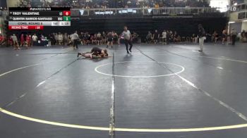 125 lbs Cons. Round 5 - Quentin Barros-Santiago, Rio Hondo College vs Troy Valentine, Lassen College