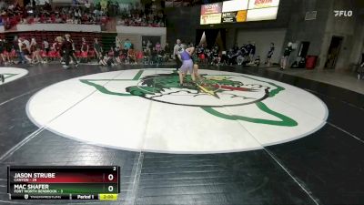 150 lbs Round 2 (8 Team) - Jason Strube, Canyon vs Mac Shafer, Fort Worth Benbrook