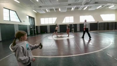 129-141 lbs Cons. Round 1 - Savonne Jorgenson, Fort Washakie Middle School vs Paizlee Morton, Dean Morgan