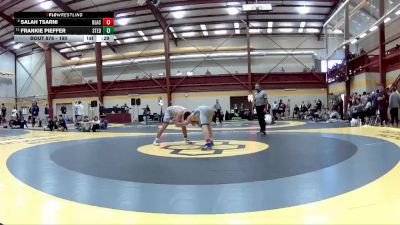 190 lbs Cons. Round 5 - Frankie Pieffer, St Edward vs Salah Tsarni, Blair Academy