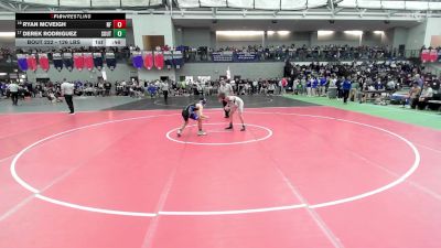 126 lbs Consi Of 16 #2 - Ryan Mcveigh, New Fairfield vs Derek Rodriguez, Southington