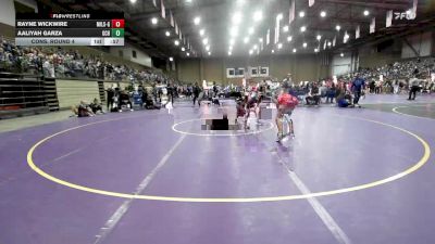 140 lbs Cons. Round 4 - Rayne Wickwire, Millard South vs Aaliyah Garza, Garden City