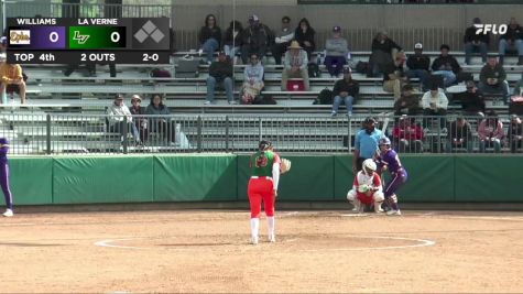 Replay: Williams College vs La Verne | Mar 31 @ 3 PM