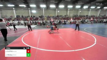 175 lbs Quarterfinal - Jeremy Griffith, Worriors Wrestling vs John Paul McKay, Manu