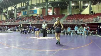 110 lbs Round 3 (6 Team) - Kiara Minjarze, Crismon High School vs Addisyn Gates, Grand Island