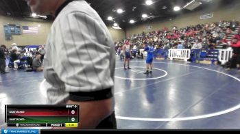 160 lbs Champ. Round 1 - Emmanuel Salazar, Sanger vs Silvano Marin, Madera