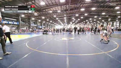 154 lbs Rr Rnd 3 - Cael Brown, All American Wrestling Club - MS vs Mason Nagel, OHIO GOLD - MS