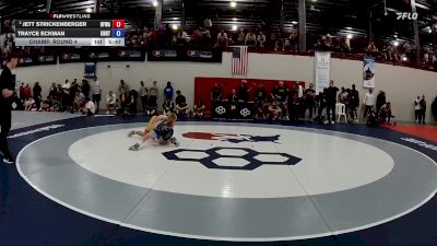 61 kg Champ. Round 4 - Jett Strickenberger, Black Fox Wrestling Academy vs Trayce Eckman, Knights RTC