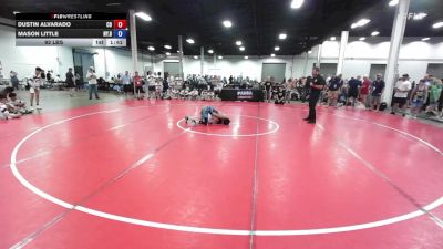 92 lbs Dustin Alvarado, Colorado vs Mason Little, New York Blue