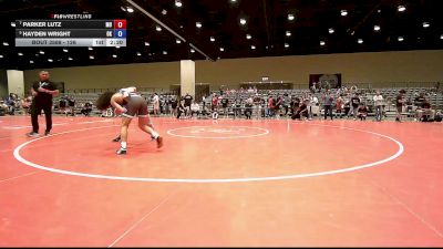 126 lbs 3rd Place Match - Parker Lutz, MO vs Hayden Wright, OK
