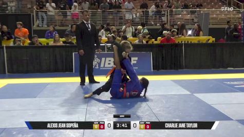 Charlie Jane Taylor vs Alexis Jean Sopeña 2025 Pan Kids Jiu-Jitsu IBJJF Championship