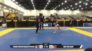 Emily May Haase vs Yasmim Santana Gonçalves Santos 2025 World IBJJF Jiu-Jitsu No-Gi Championship