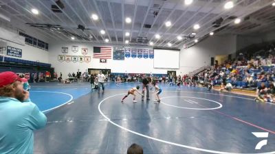 56 lbs Round 1 - McKrae Darr, Douglas WC vs Benjamin Harper, Camel Kids Wrestling