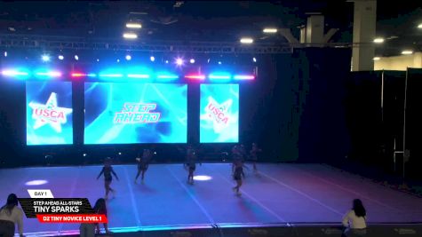 Step Ahead All-Stars - Tiny Sparks [2026 D2 Tiny Novice Level 1 Day 1] 2026 U.S. National Cheer & Dance Championship