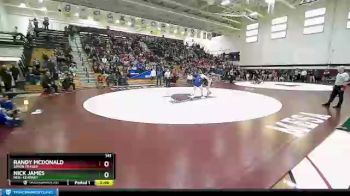 141 lbs Quarterfinal - Randy McDonald, Simon Fraser vs Nick James, Neb.-Kearney