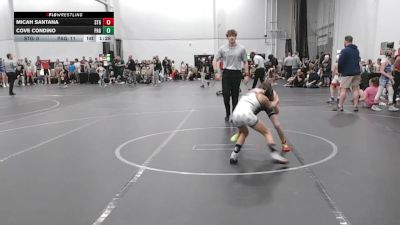 60 lbs Round 1 (4 Team) - Micah Santana, Steller Trained Gold vs Cove Condino, PA Gold