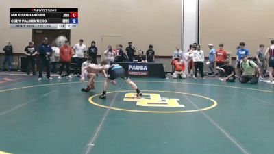 120 lbs Champ. Rd Of 64 - Ian Eisenhandler, Journeymen vs Cody Palmentiero, South Side Wrestling Club