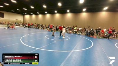 92 lbs Semifinal - Marcus Salgado, Austin Texas Wrestling Club vs Aaron Rodriguez, Rise Wrestling