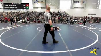 74 lbs Quarterfinal - Liam Merithew, Canastota Raider Wrestling Club vs Everett Mancini, BH-BL Youth Wrestling