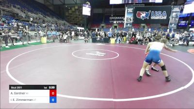 105 lbs Cons 16 #2 - Ava Gardner, WI vs Eva Zimmerman, UT