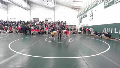 165 lbs 5th Place - Landon Cote, Berlin vs Gabriel Goodwin, RHAM