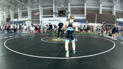 120 lbs Champ. Round 1 - Khadim Lo, Ohio vs Carson Leonard, Team Idaho Wrestling Club