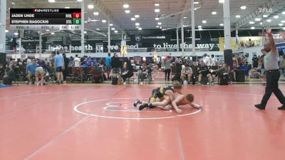 102 lbs Quarterfinal - Jaden Uhde, Revival Pink - HSC vs Stephen Bagocius, Steller Trained Embo - HSC