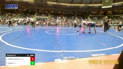 130 lbs Round Of 16 - Levi Bullerman Jr, Marshall Area Youth Wrestling vs Todd Bush, Michigan Premier Wrestling Club