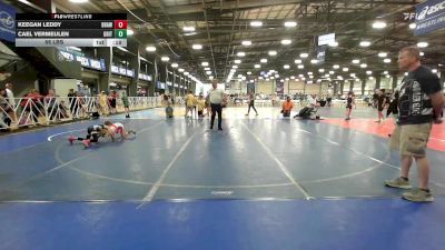 56 lbs Rr Rnd 1 - Keegan Leddy, Brawler Elite vs Cael Vermeulen, Grit Mat Club Blue