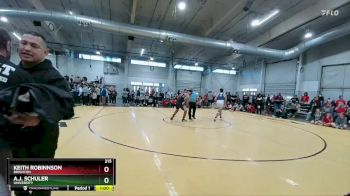 215 lbs Cons. Round 4 - Keith Robinnson, Brighton vs A.J. Schuler, University
