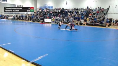 114 lbs Cons. Round 2 - Charlotte Osborn, South Pontotoc vs Dakota Palmer, Starkville High School Girls